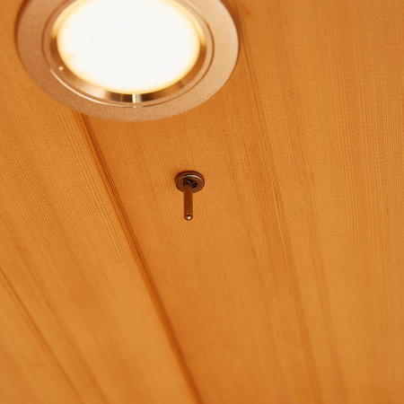 Инфракрасная сауна Mexda WS-1606SR красный кедр 1500*1000*1900