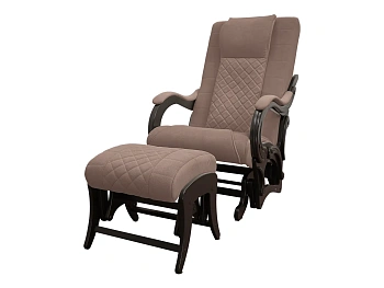 Массажное кресло качалка с пуфиком FUJIMO SAKURA PLUS F2005 FVXP Терра (Sakura 20)